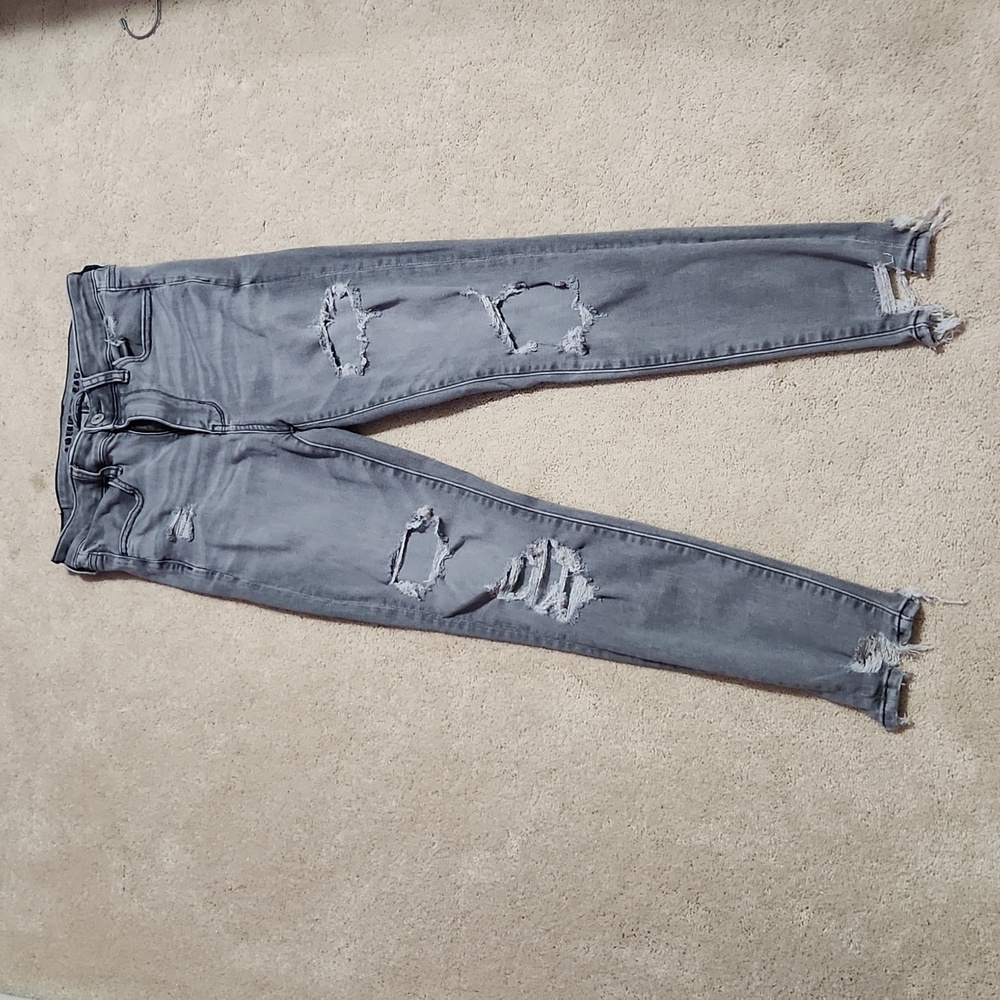 American Eagle, grey skinny